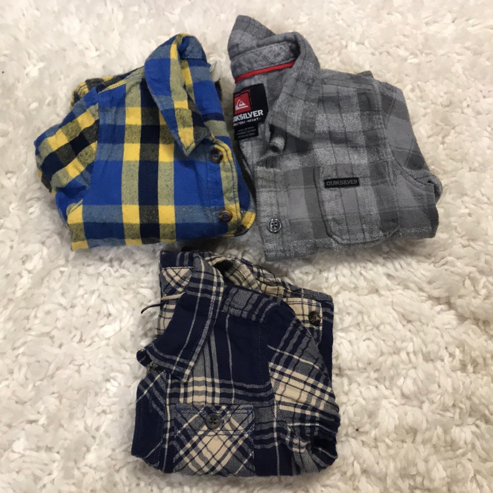 Button-down shirt lot! EUC, 12-18 month